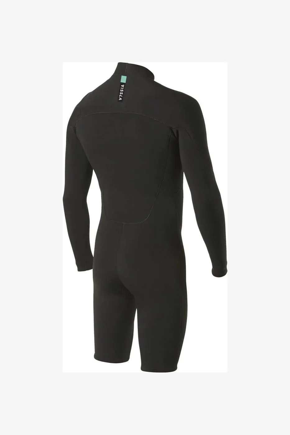 VISSLA 7 SEAS 2-2 LONG SLEEVE SPRING WETSUIT - BLACK