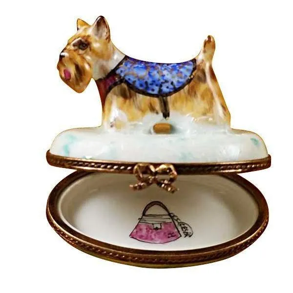West Highland Terrier limoges box
