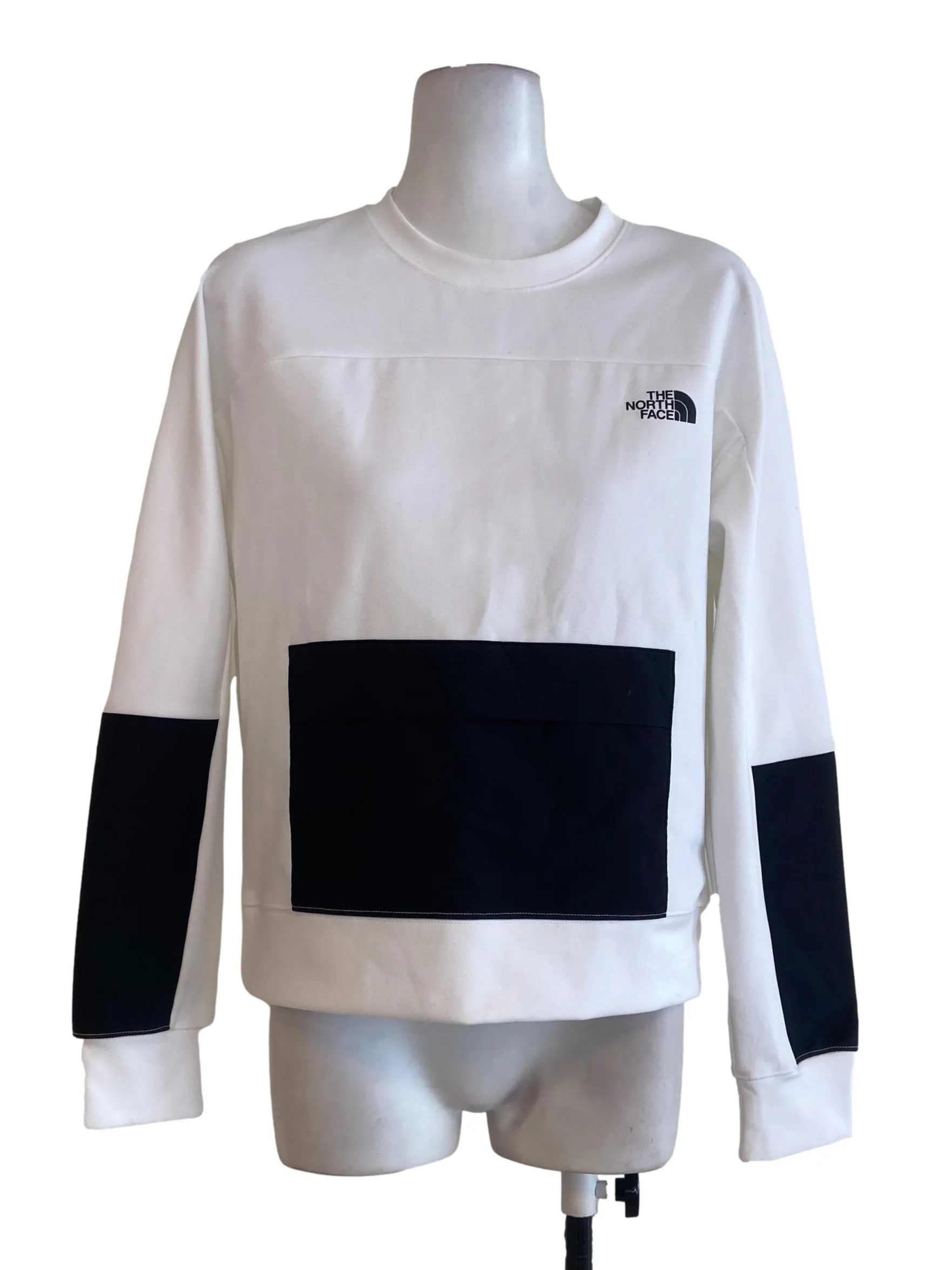 White Front Pocket Jumper Top