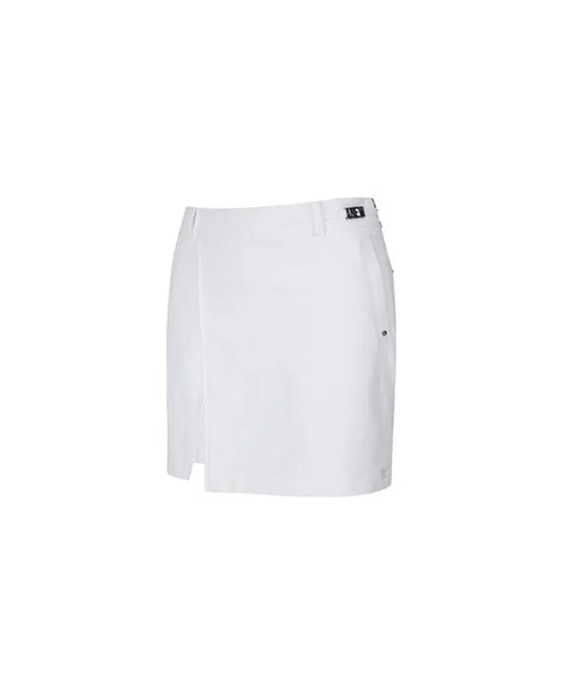Women's Fleece Incision Point A-Line Skirt - Off-White