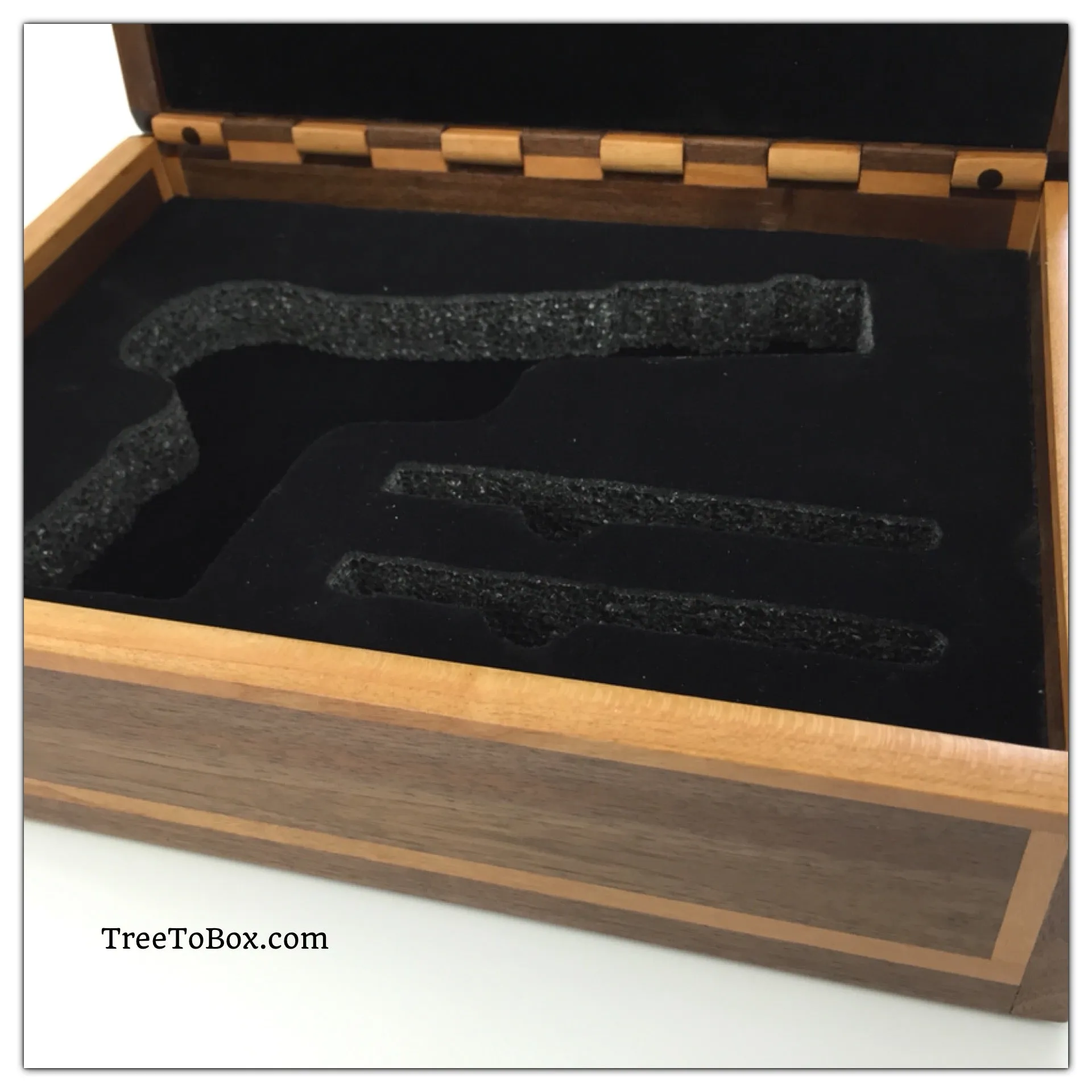 Wood Gun case (Base price shown)