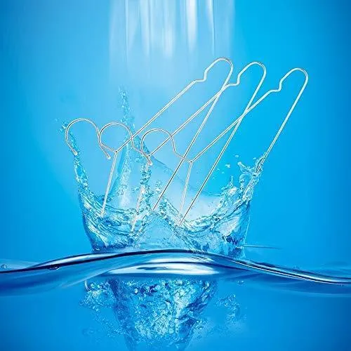Xyijia Hanger 45Cm Stainless Steel Strong Metal Wire Hangers, Coat Hanger, Standard Suit Hangers, Clothes Hanger (30 Pcs/Lot)
