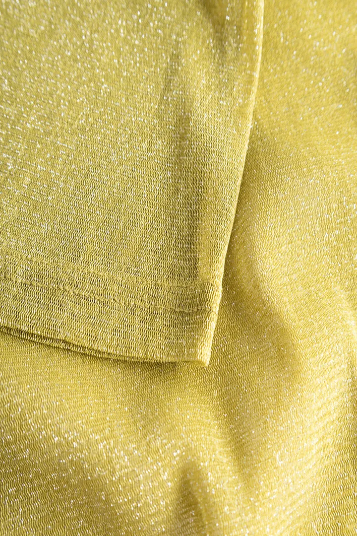Zion Blouse - Golden lime